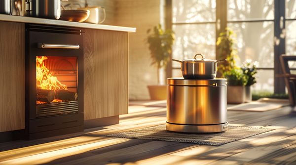 Découvrez les avantages d'une cuisinière à bois moderne