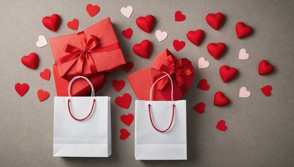 Sacs cadeaux saint-valentin : l'élégance au service de l'amour
