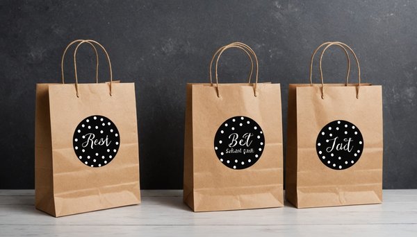 Top pochettes cadeaux kraft à pois noirs pour toutes vos fêtes