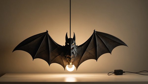 Lampe pipistrello : le design inspiré par la nature